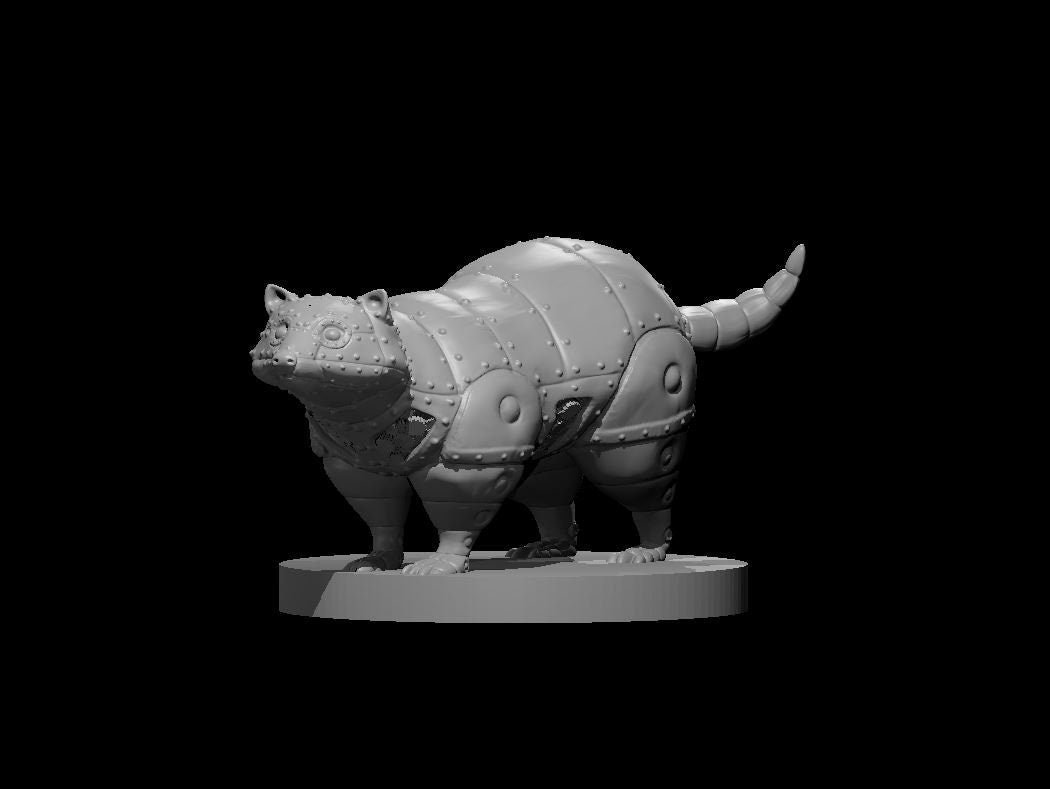Steel Defender Badger Miniature