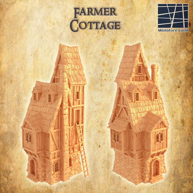Cottage house Unpainted