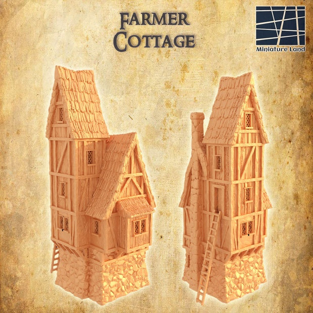 Cottage house Unpainted