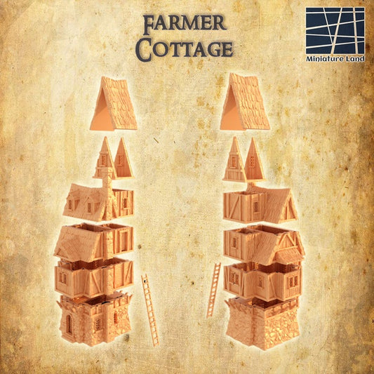 Cottage house Unpainted