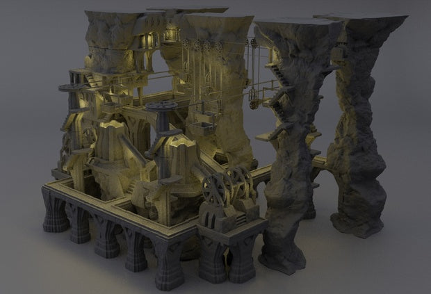 Dwarf Forge Complex Unpainted