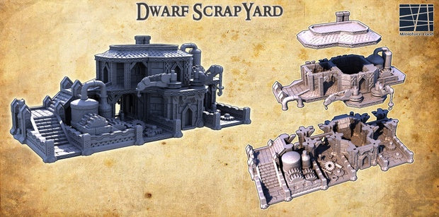 Dwarf Scrapyard Unpainted