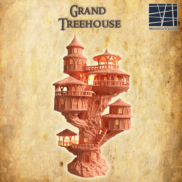 Grand Treehouse Unpainted