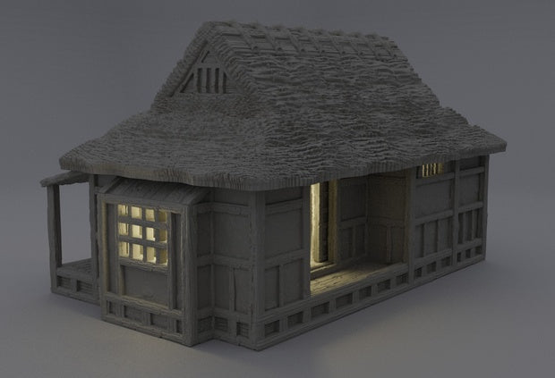 Samurai Cottage Unpainted