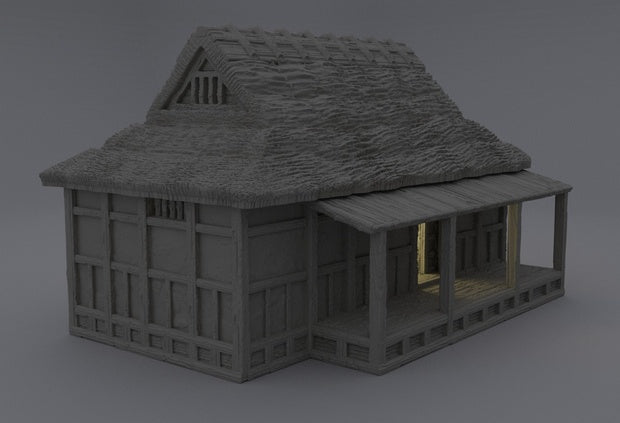 Samurai Cottage Unpainted