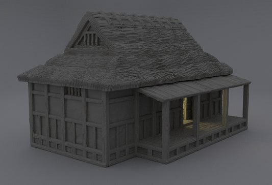 Samurai Cottage Unpainted