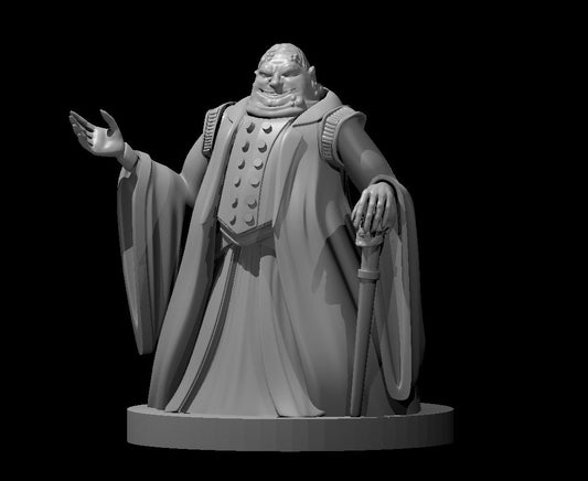 Undead Noble miniature model for D&D - Dungeons and Dragons, Pathfinder and Tabletop RPGs