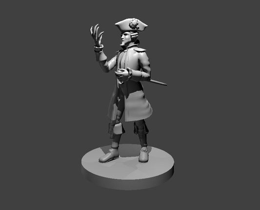 Moonlit King miniature model for D&D - Dungeons and Dragons, Pathfinder and Tabletop RPGs