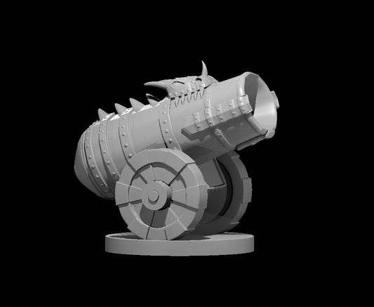 Eldritch Cannon miniature model for D&D - Dungeons and Dragons, Pathfinder and Tabletop RPGs