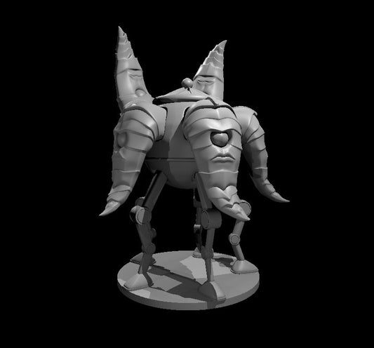 Pentadrone miniature model for D&D - Dungeons and Dragons, Pathfinder and Tabletop RPGs