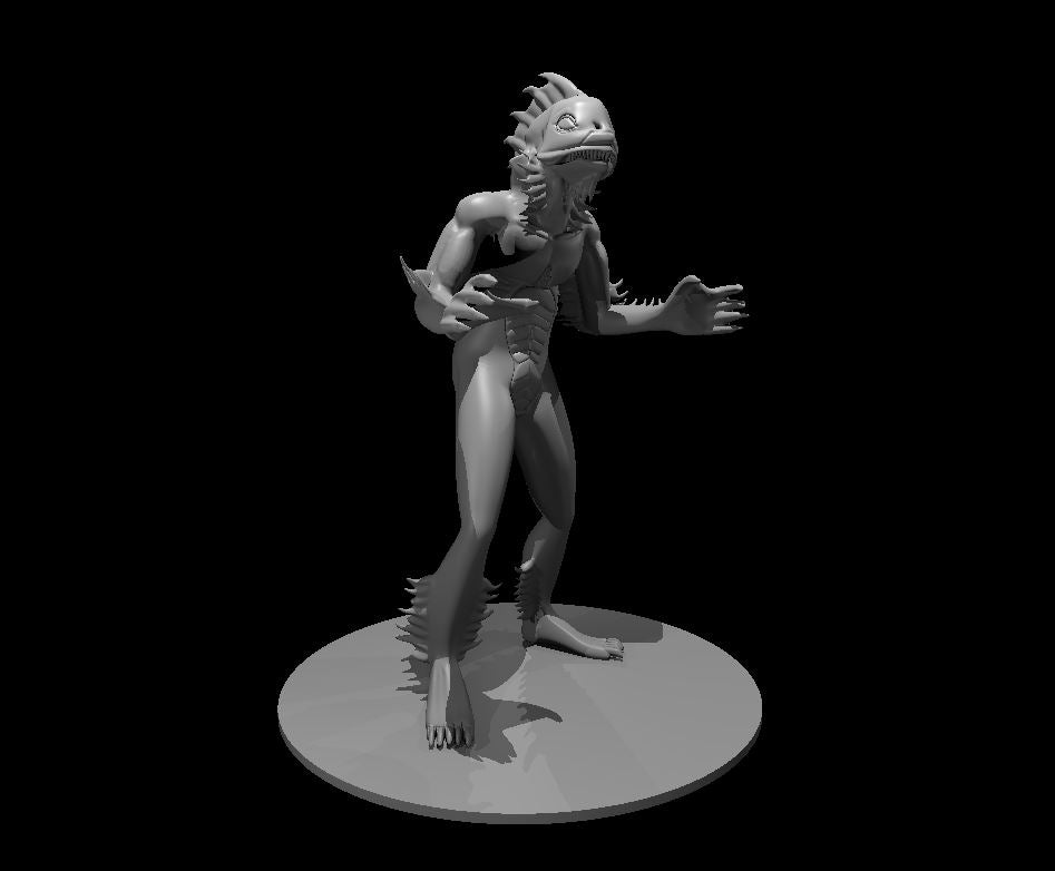 Dagon miniature model for D&D - Dungeons and Dragons, Pathfinder and Tabletop RPGs