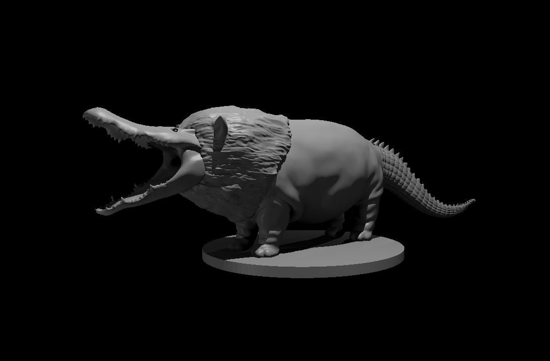 Ammit miniature model for D&D - Dungeons and Dragons, Pathfinder and Tabletop RPGs