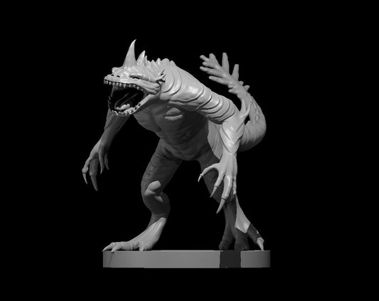 Troglodyte miniature model for D&D - Dungeons and Dragons, Pathfinder and Tabletop RPGs