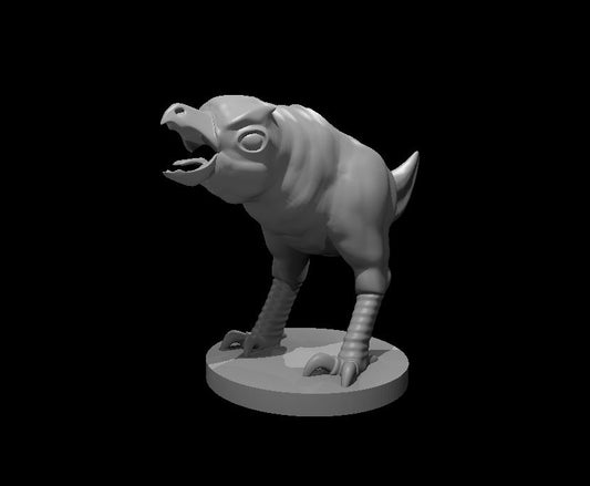 Beak Dog miniature model for D&D - Dungeons and Dragons, Pathfinder and Tabletop RPGs