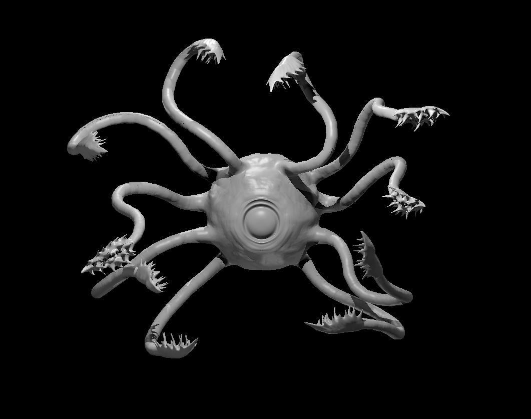 Beholder -Death Kiss miniature model for D&D - Dungeons and Dragons, Pathfinder and Tabletop RPGs