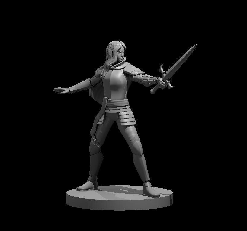 Ireena miniature model for D&D - Dungeons and Dragons, Pathfinder and Tabletop RPGs