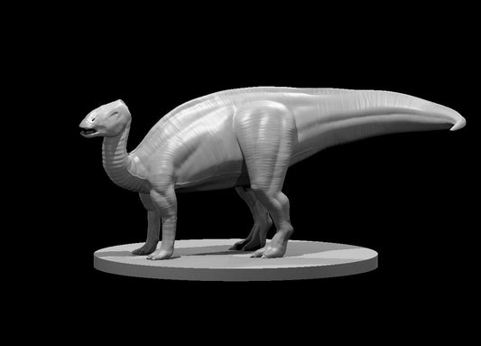 Hadrosaurus miniature model for D&D - Dungeons and Dragons, Pathfinder and Tabletop RPGs