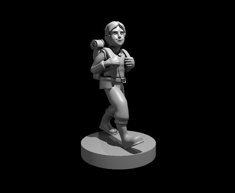 Male Child miniature model for D&D - Dungeons and Dragons, Pathfinder and Tabletop RPGs