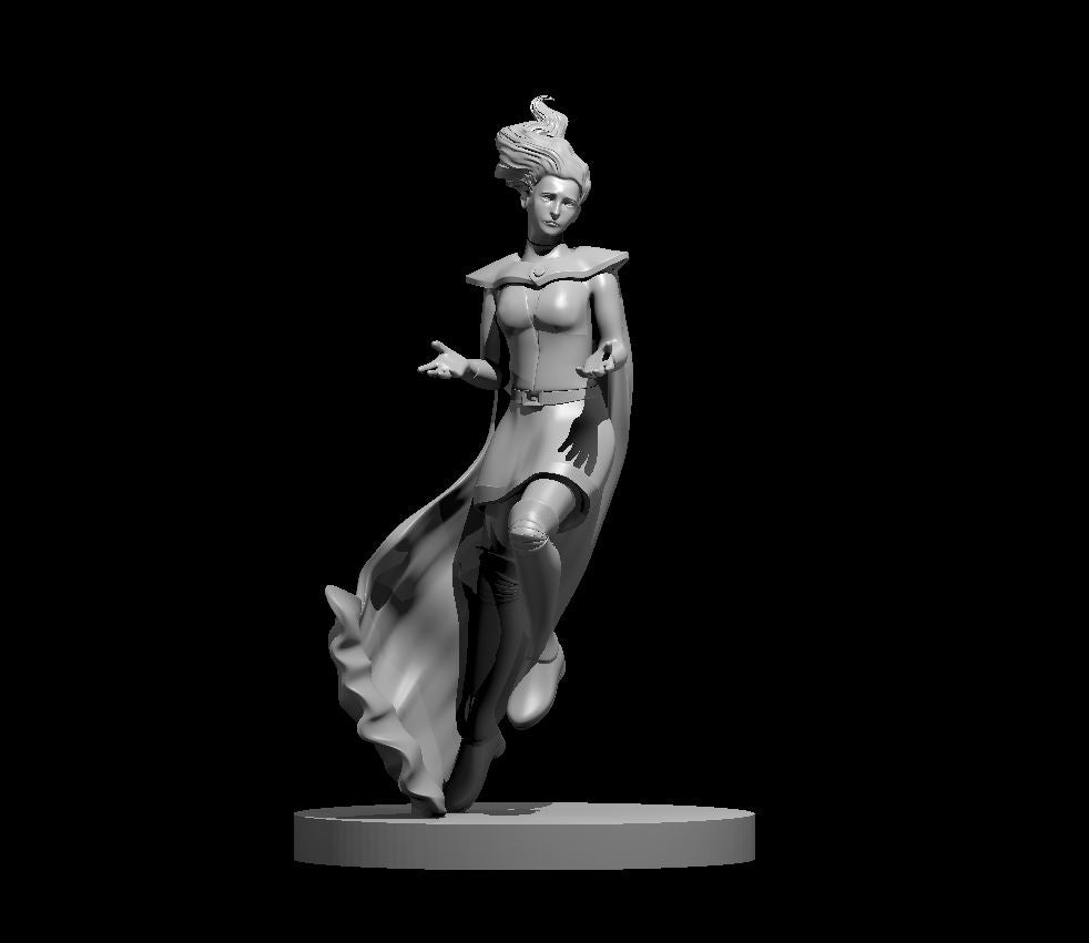 Ghost Female miniature model for D&D - Dungeons and Dragons, Pathfinder and Tabletop RPGs