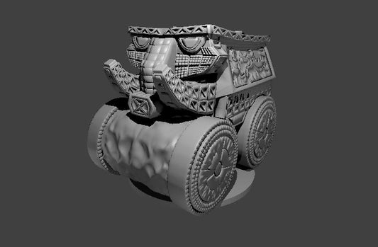 Stone Juggernaut miniature model for D&D - Dungeons and Dragons, Pathfinder and Tabletop RPGs