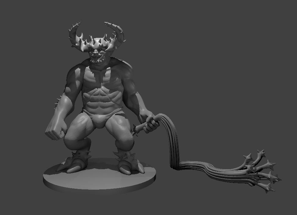 Moloch miniature model for D&D - Dungeons and Dragons, Pathfinder and Tabletop RPGs