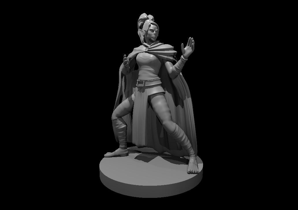 Githzerai Anarch miniature model for D&D - Dungeons and Dragons, Pathfinder and Tabletop RPGs