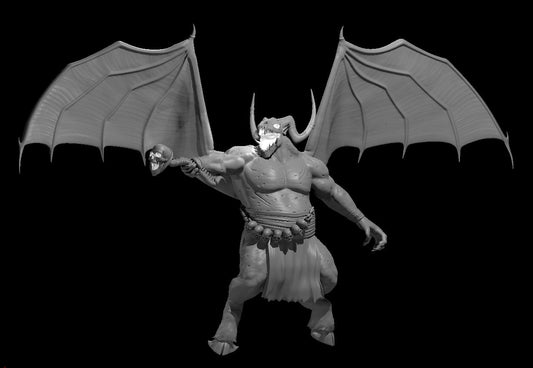 Orcus miniature model for D&D - Dungeons and Dragons, Pathfinder and Tabletop RPGs