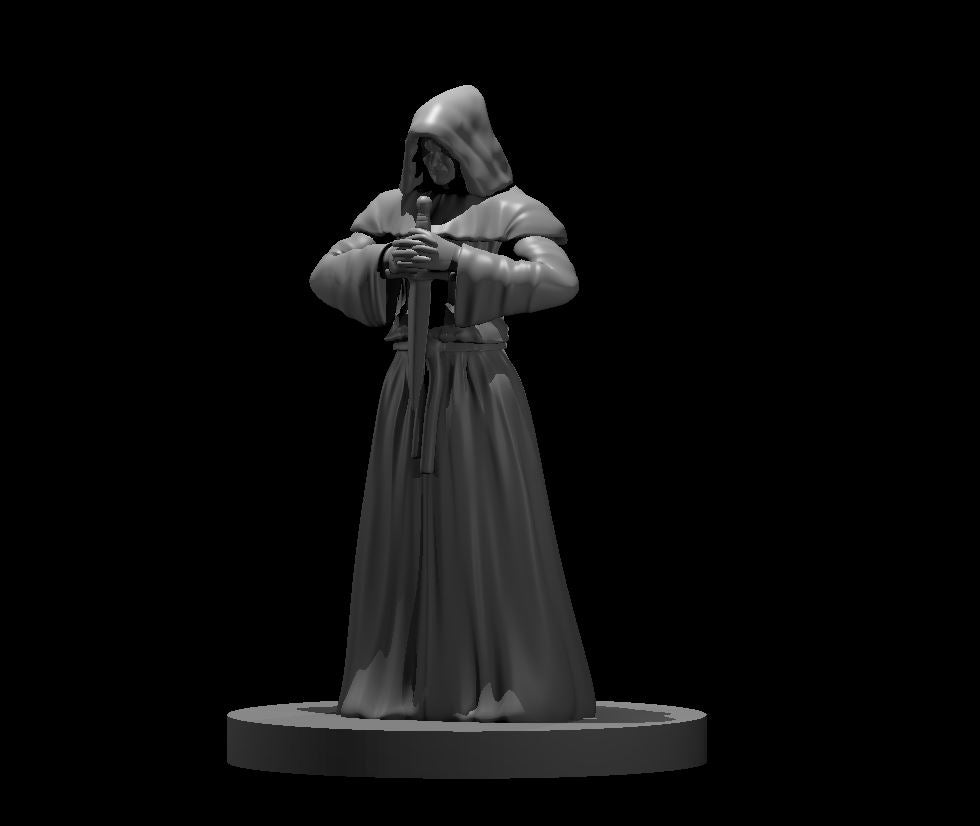 Cultist Male miniature model for D&D - Dungeons and Dragons, Pathfinder and Tabletop RPGs