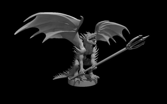 Spined Devil miniature model for D&D - Dungeons and Dragons, Pathfinder and Tabletop RPGs