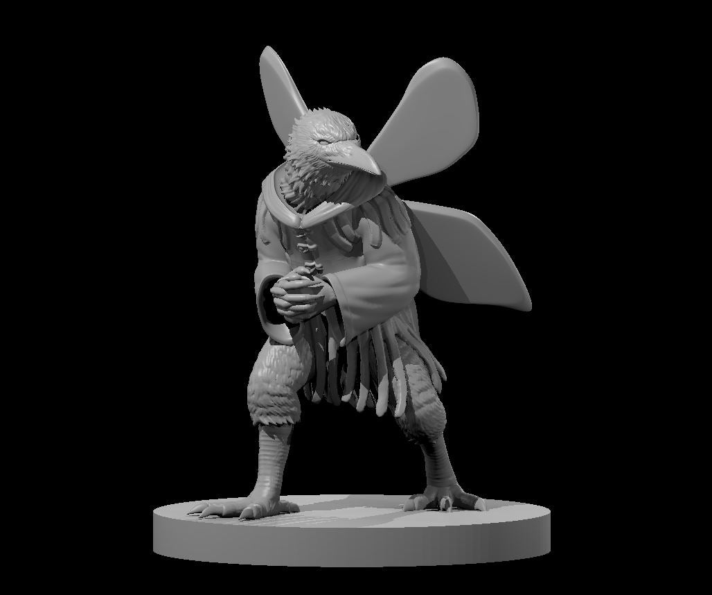 Kettlestream the Kenku miniature model for D&D - Dungeons and Dragons, Pathfinder and Tabletop RPGs