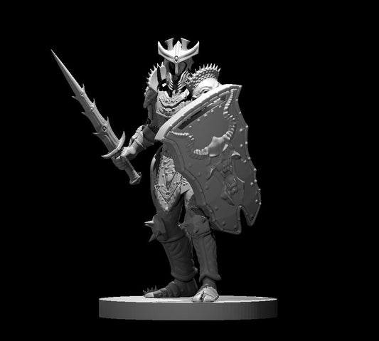 Helmed Horror miniature model for D&D - Dungeons and Dragons, Pathfinder and Tabletop RPGs