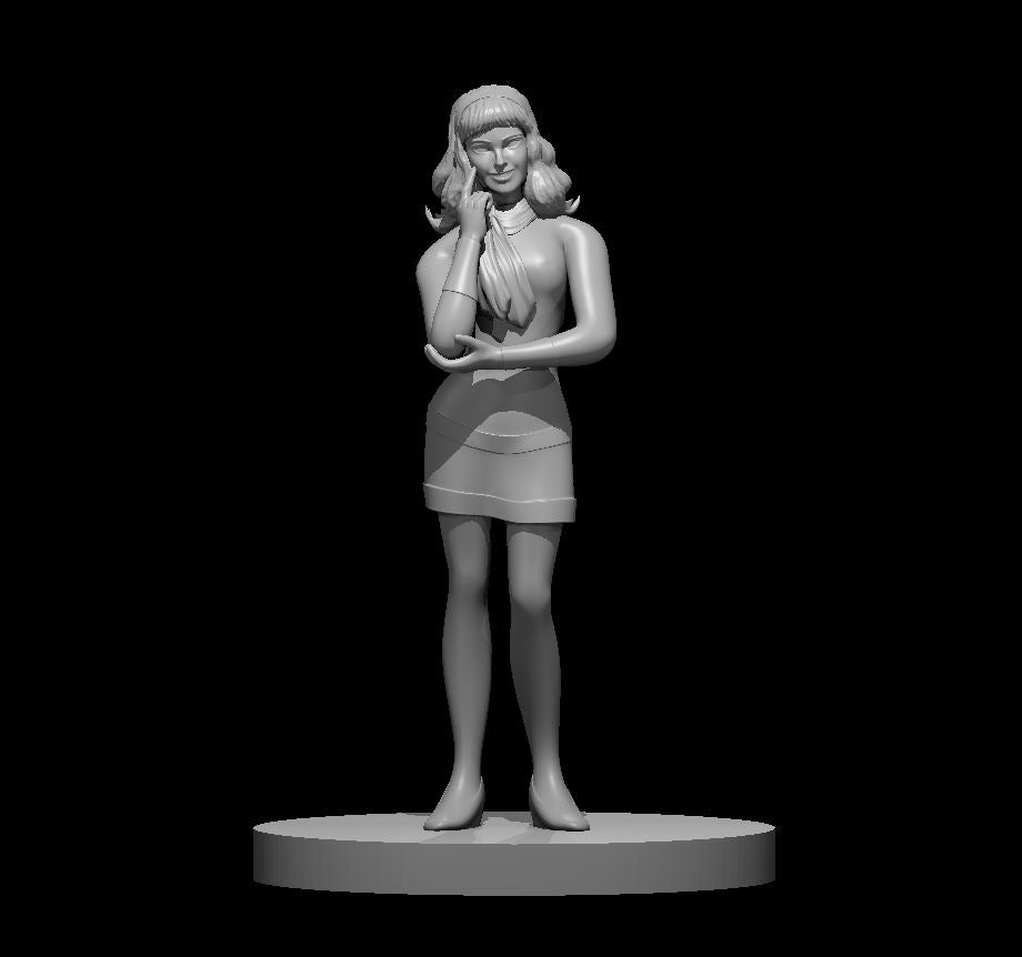 Preppy Commoner miniature model for D&D - Dungeons and Dragons, Pathfinder and Tabletop RPGs