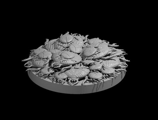 Horde Scarab Swarm miniature model for D&D - Dungeons and Dragons, Pathfinder and Tabletop RPGs