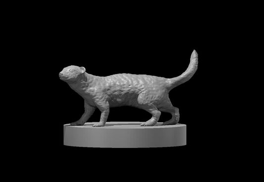 Weasel miniature model for D&D - Dungeons and Dragons, Pathfinder and Tabletop RPGs