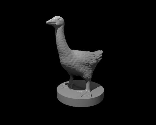 Unnamed Goose miniature model for D&D - Dungeons and Dragons, Pathfinder and Tabletop RPGs