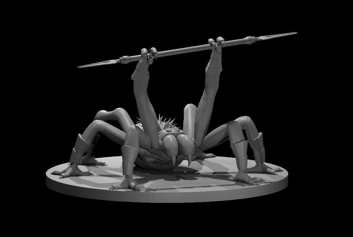 Spider of Leng miniature model for D&D - Dungeons and Dragons, Pathfinder and Tabletop RPGs