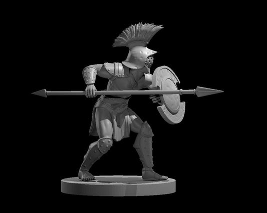 Gladiator Male miniature model for D&D - Dungeons and Dragons, Pathfinder and Tabletop RPGs