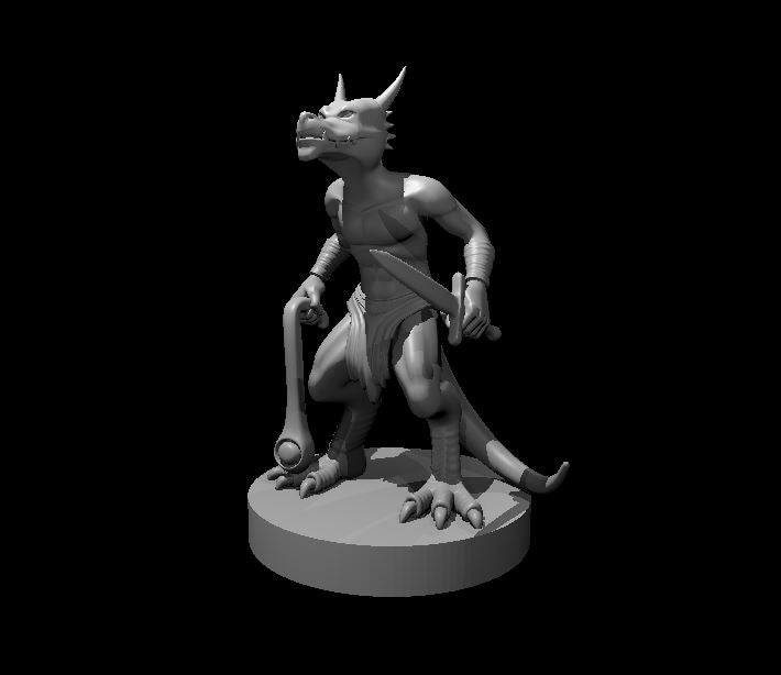 Kobold miniature model for D&D - Dungeons and Dragons, Pathfinder and Tabletop RPGs