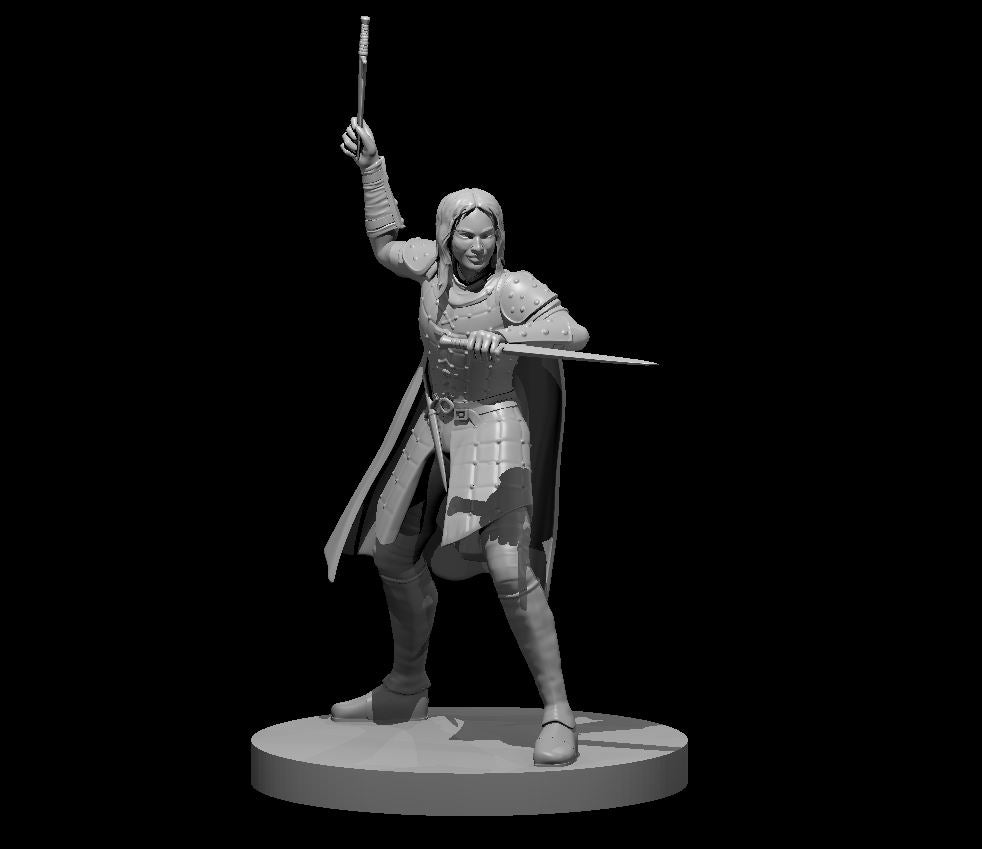 Molliver miniature model for D&D - Dungeons and Dragons, Pathfinder and Tabletop RPGs