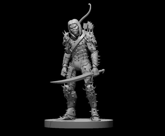 Wight miniature model for D&D - Dungeons and Dragons, Pathfinder and Tabletop RPGs