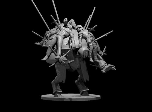 Cadaver Collector miniature model for D&D - Dungeons and Dragons, Pathfinder and Tabletop RPGs