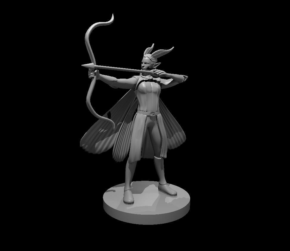 Arch Fey Female miniature model for D&D - Dungeons and Dragons, Pathfinder and Tabletop RPGs