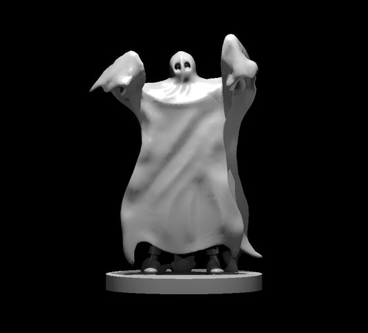 Totally a Ghost and not a creepy man miniature model for D&D - Dungeons and Dragons, Pathfinder and Tabletop RPGs