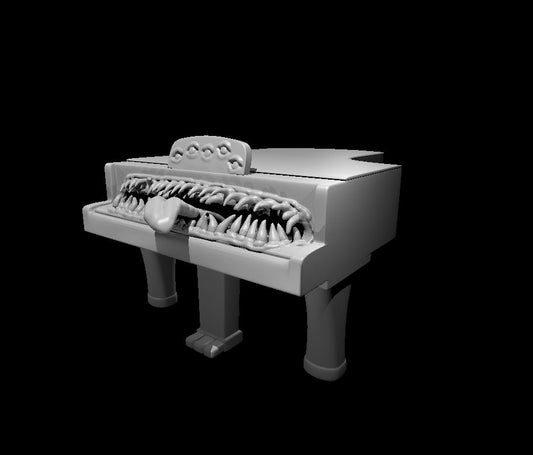 Grand Piano Mimic miniature model for D&D - Dungeons and Dragons, Pathfinder and Tabletop RPGs