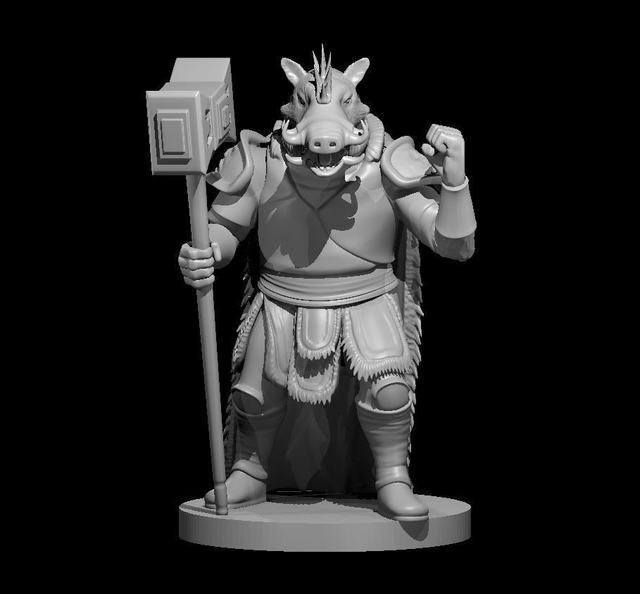 Raggadragga miniature model for D&D - Dungeons and Dragons, Pathfinder and Tabletop RPGs