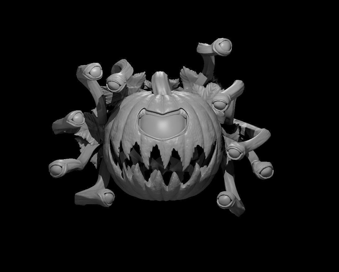 Pumpkinholder miniature model for D&D - Dungeons and Dragons, Pathfinder and Tabletop RPGs