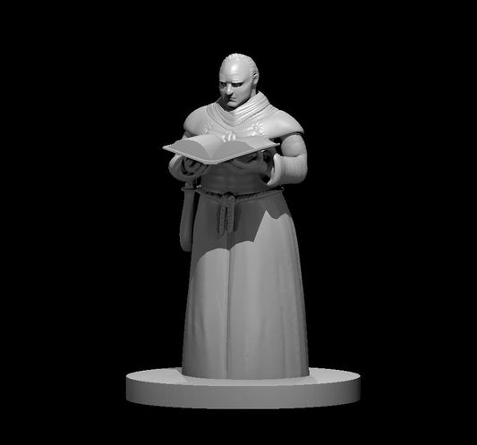 Father Donovich miniature model for D&D - Dungeons and Dragons, Pathfinder and Tabletop RPGs