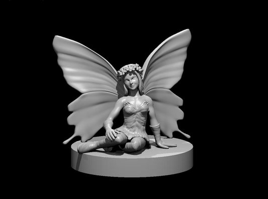 Pixie miniature model for D&D - Dungeons and Dragons, Pathfinder and Tabletop RPGs