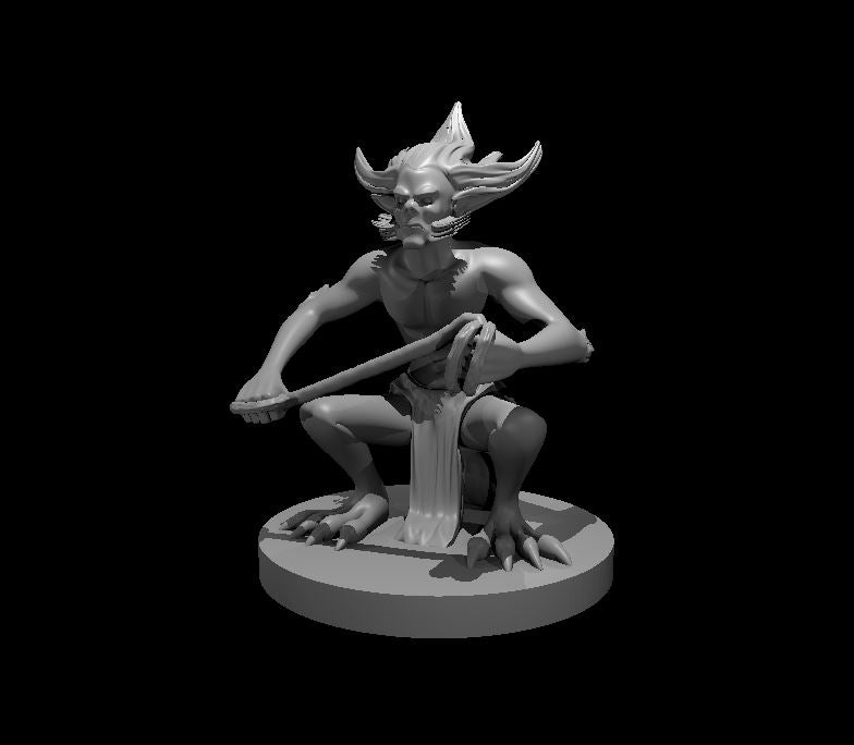 Meazel miniature model for D&D - Dungeons and Dragons, Pathfinder and Tabletop RPGs