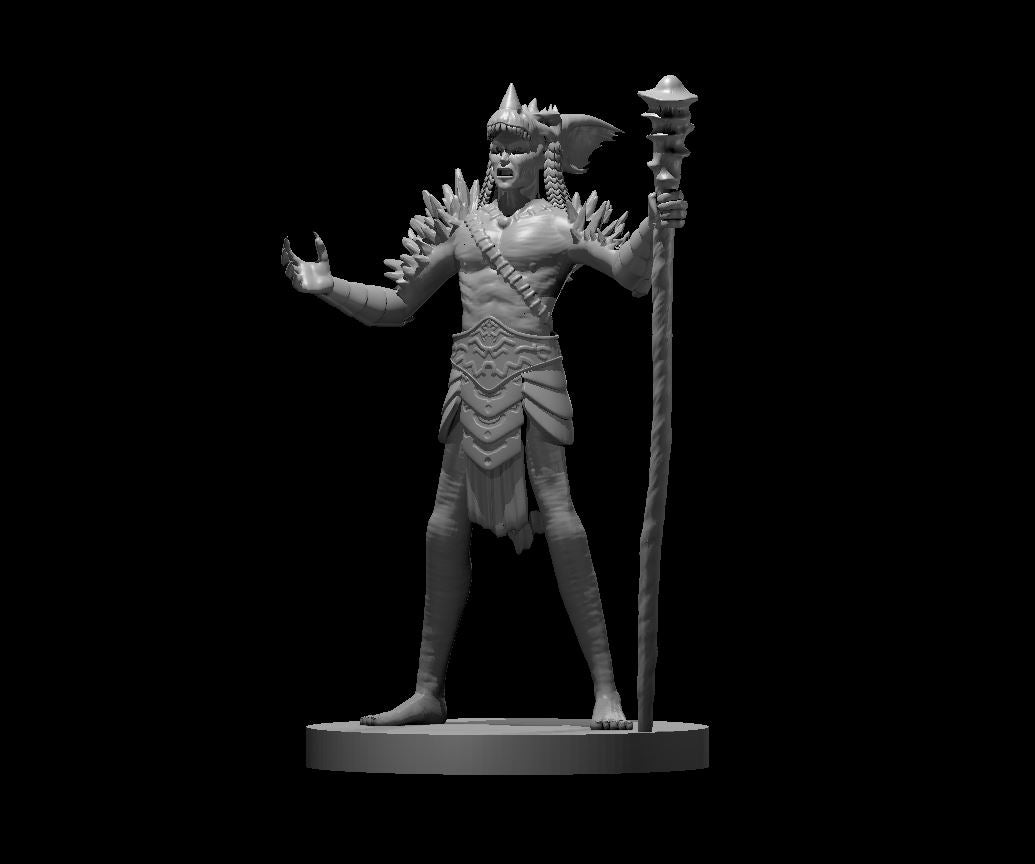 Jarad Vod Savo Sculpted miniature model for D&D - Dungeons and Dragons, Pathfinder and Tabletop RPGs